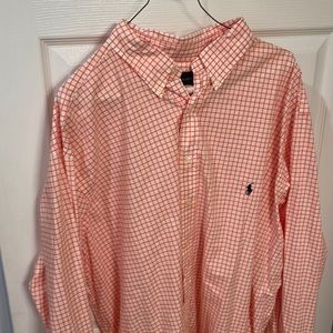 Big and tall (2XT) Great condition dress button down. Perfect gift for fall